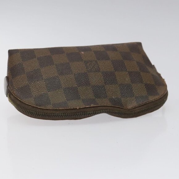 LOUIS VUITTON Damier Ebene Pochette Cosmetic PM Pouch N47516 LV Auth KD199 - Picture 5 of 15
